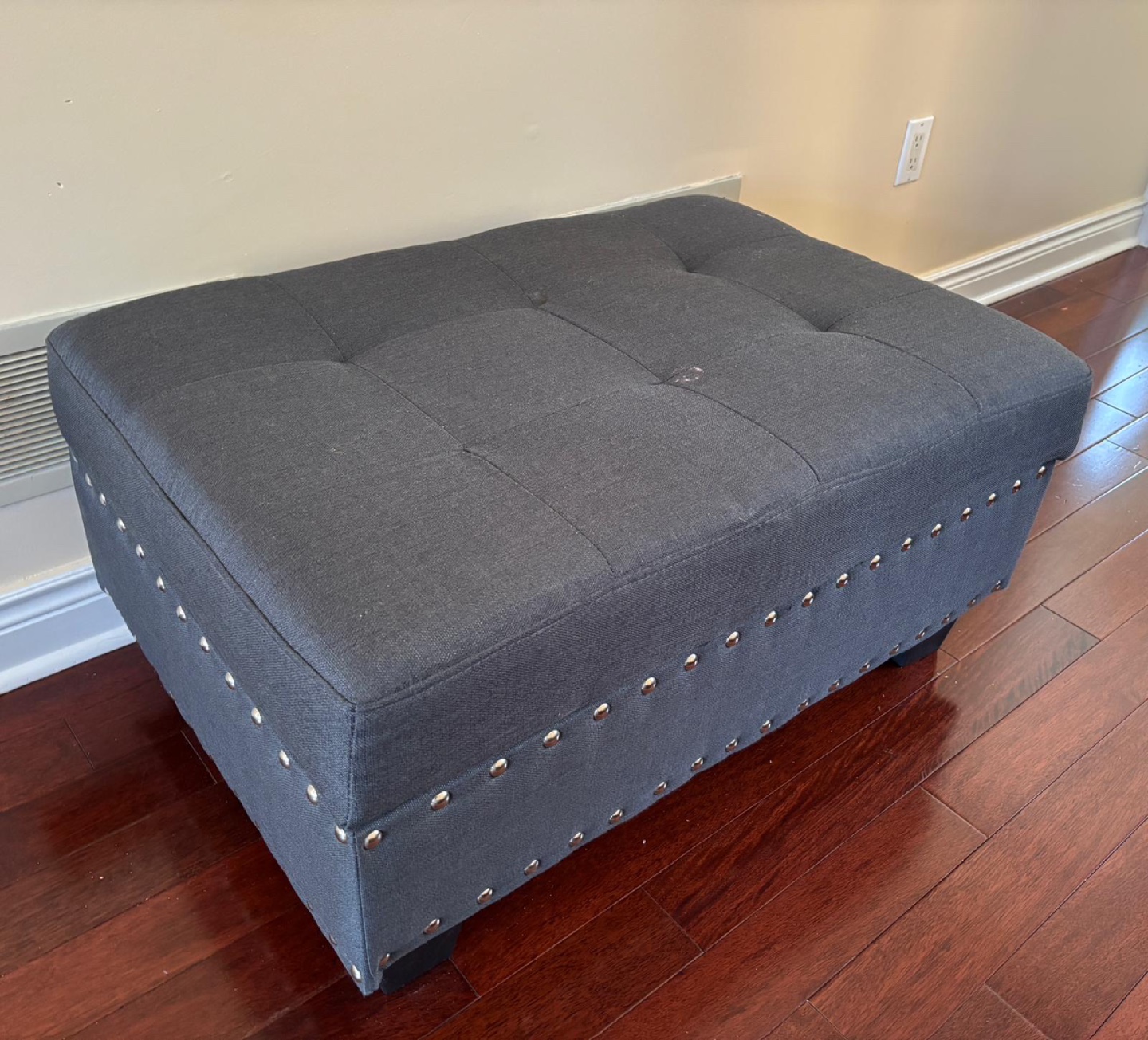 2 Unit Dark Grey Fabric Chaise Lounge - photo 5