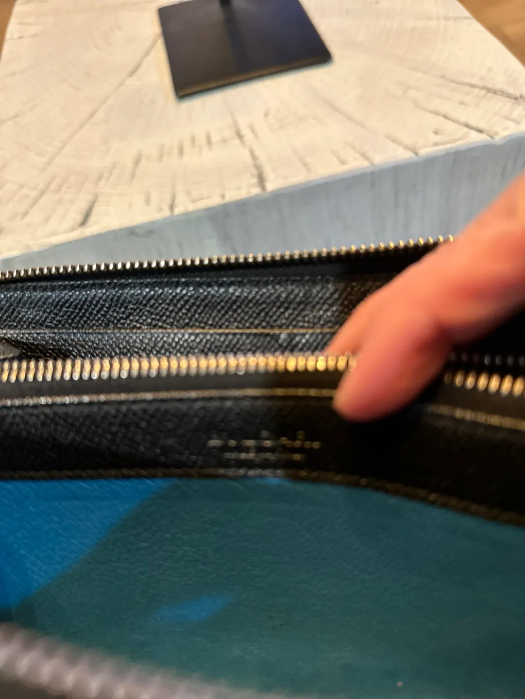 Authentic Preloved  Bvlgari Black Zip-Around Wallet image indicator(8)