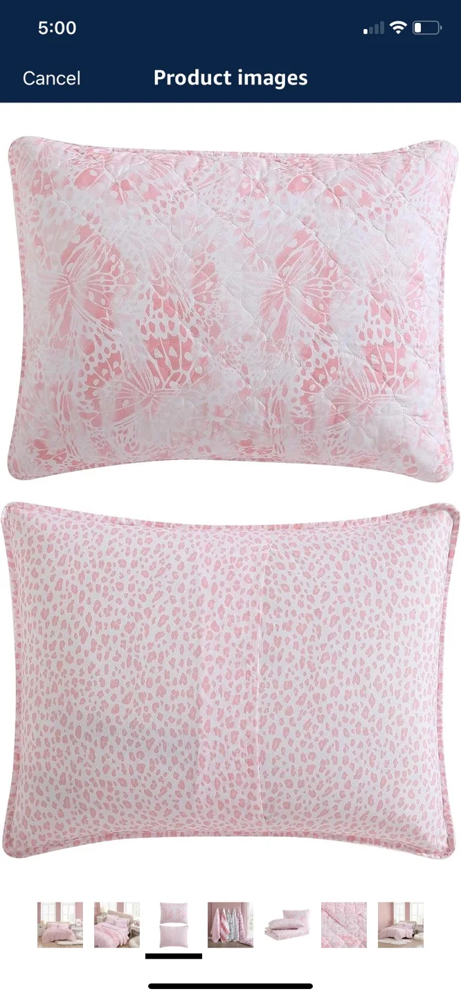 Brand New Butterfly Ombré Quilt Set image indicator(4)