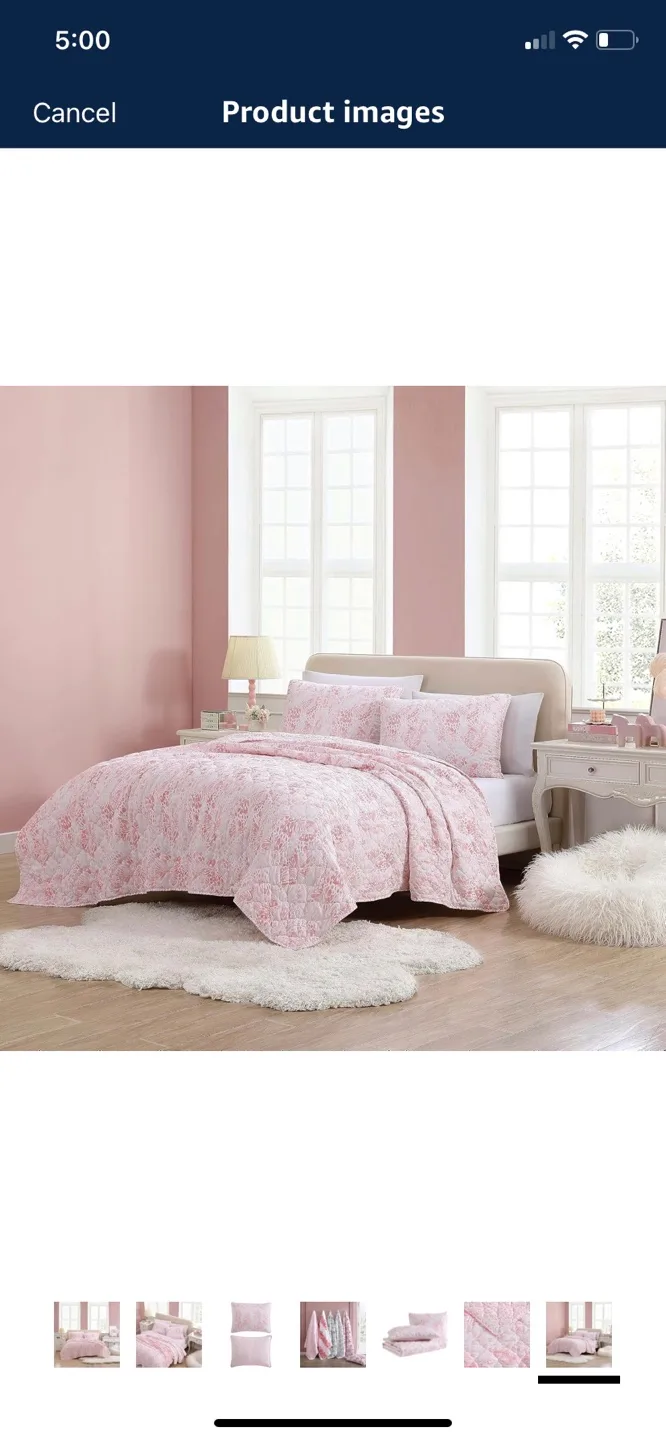 Brand New Butterfly Ombré Quilt Set image indicator(5)