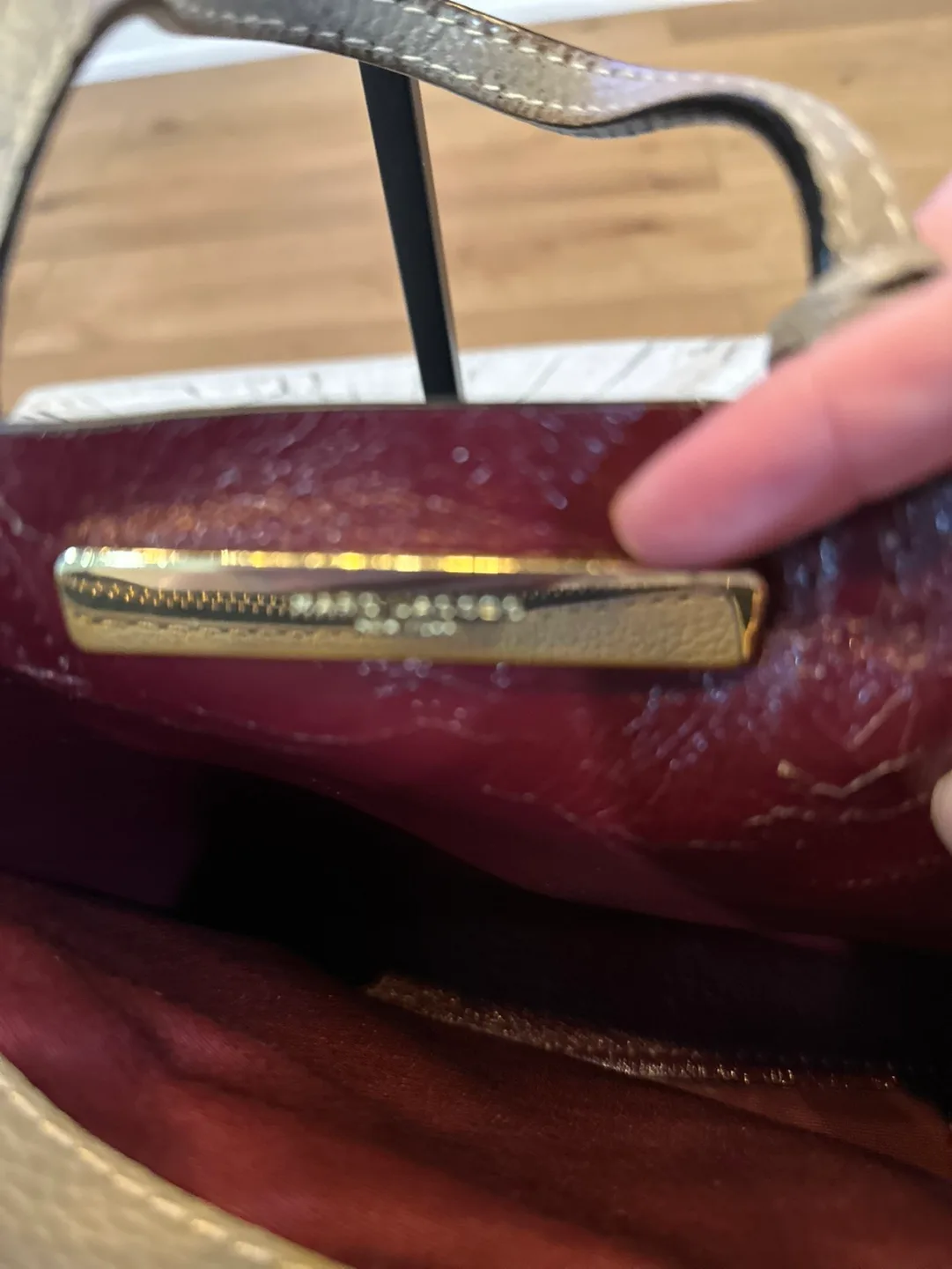 Marc Jacobs Taupe Leather Tote Bag image indicator(4)