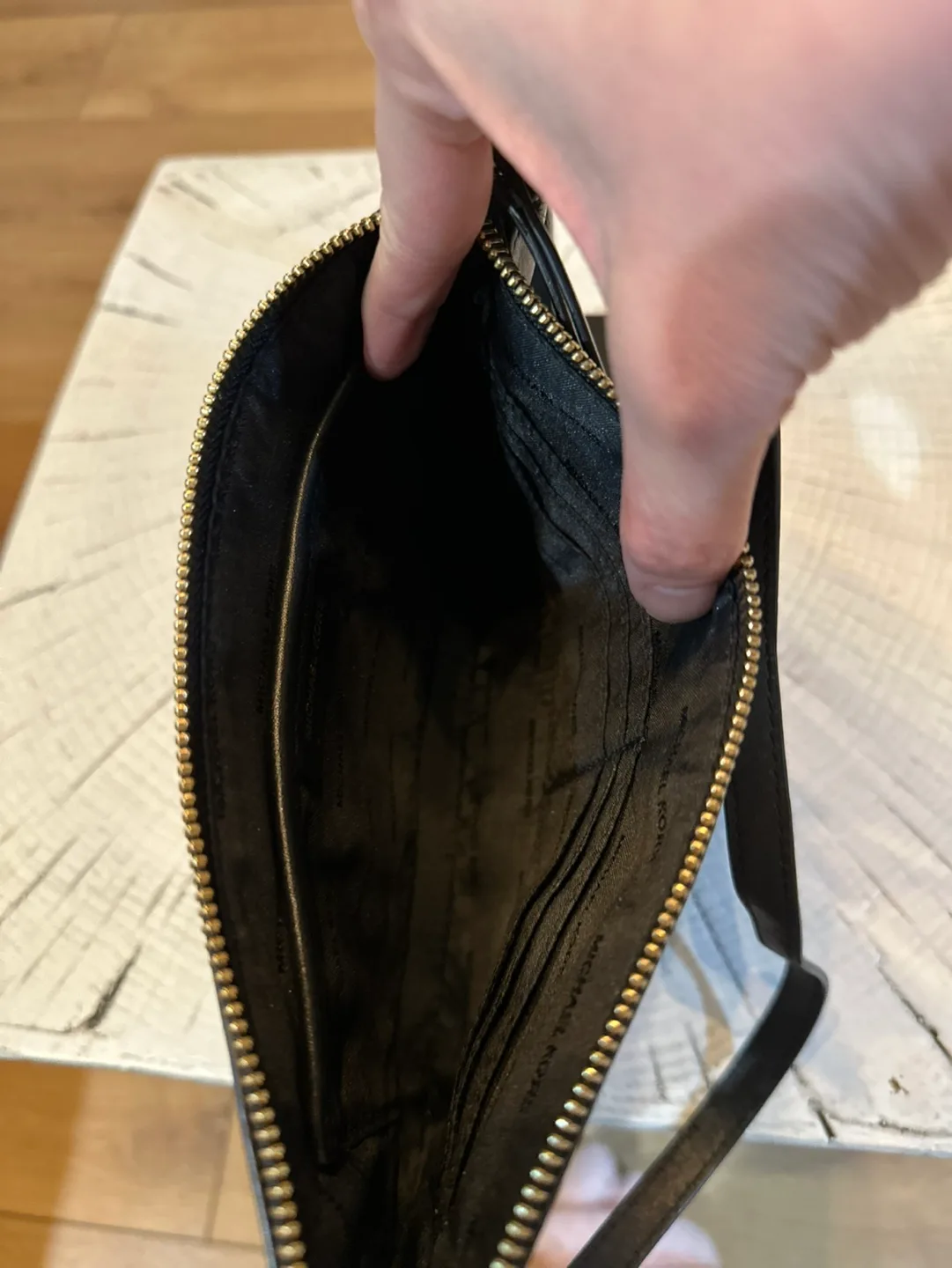 Authentic Michael Kors Black Small  Bag image indicator(4)