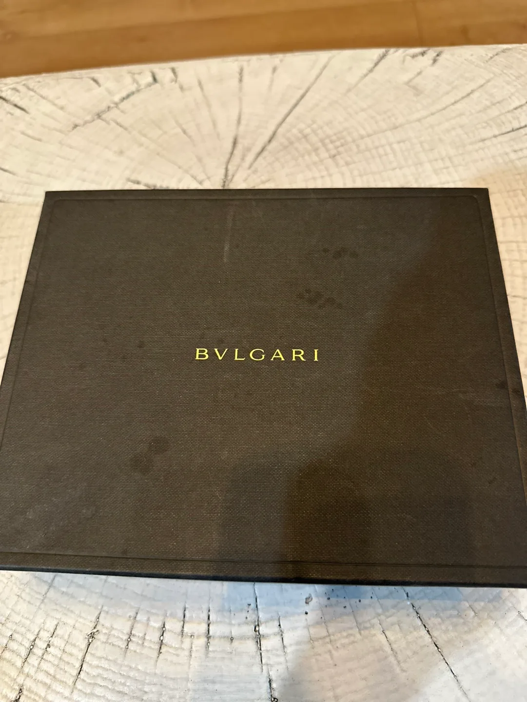 Authentic BVLGARI Black Leather and Denim Crossbody Bag image indicator(9)