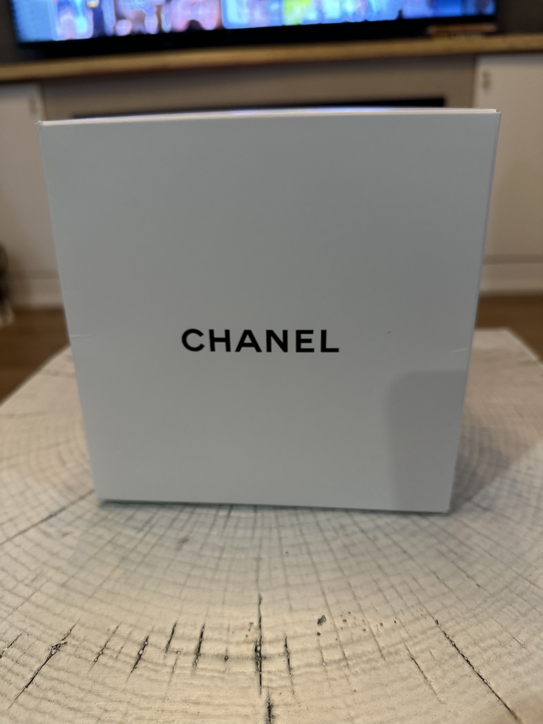 Chanel Black Velvet Sleep Mask with Case - photo 3