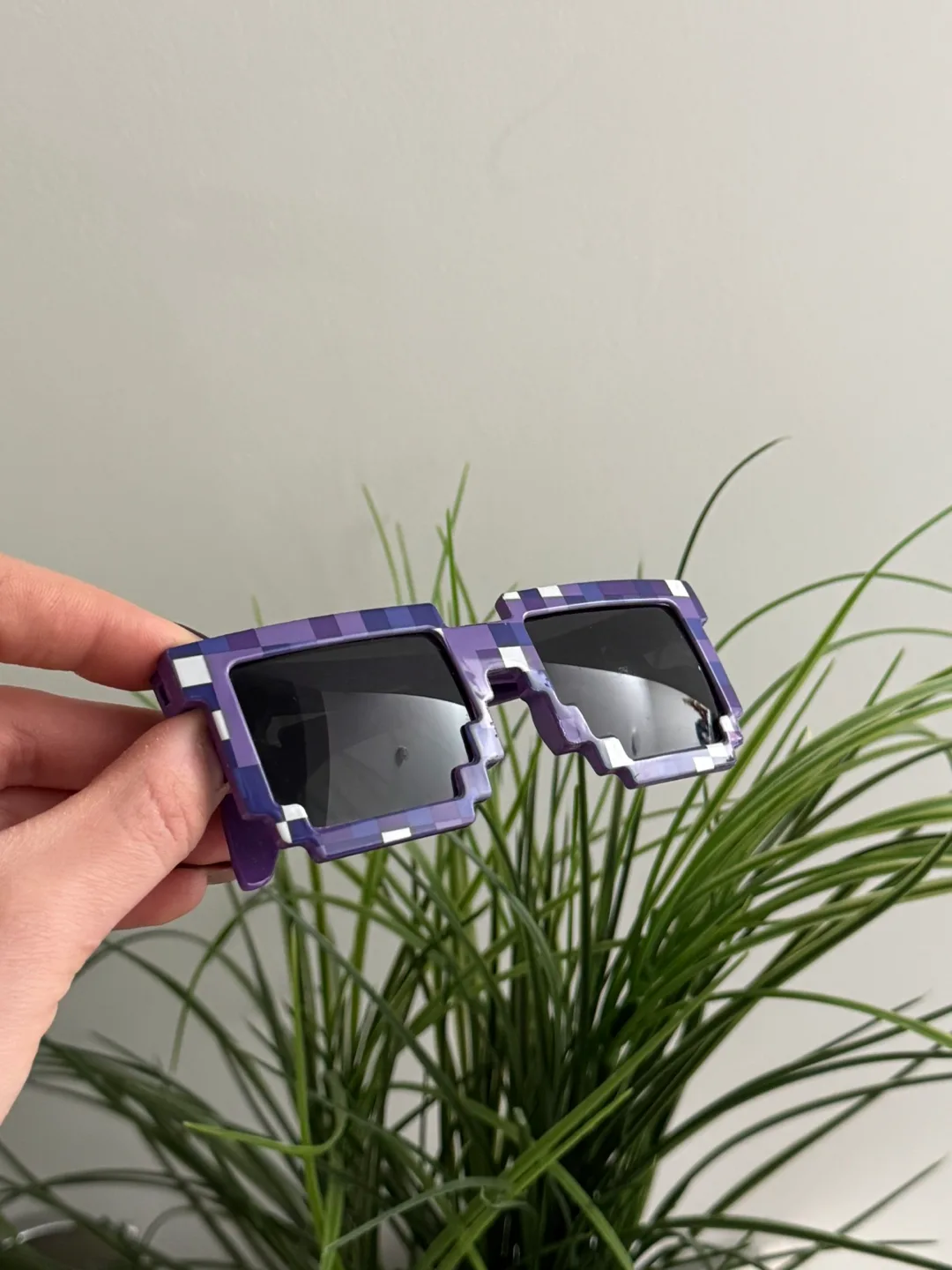 Pixelated Purple Sunglasses thumbnail