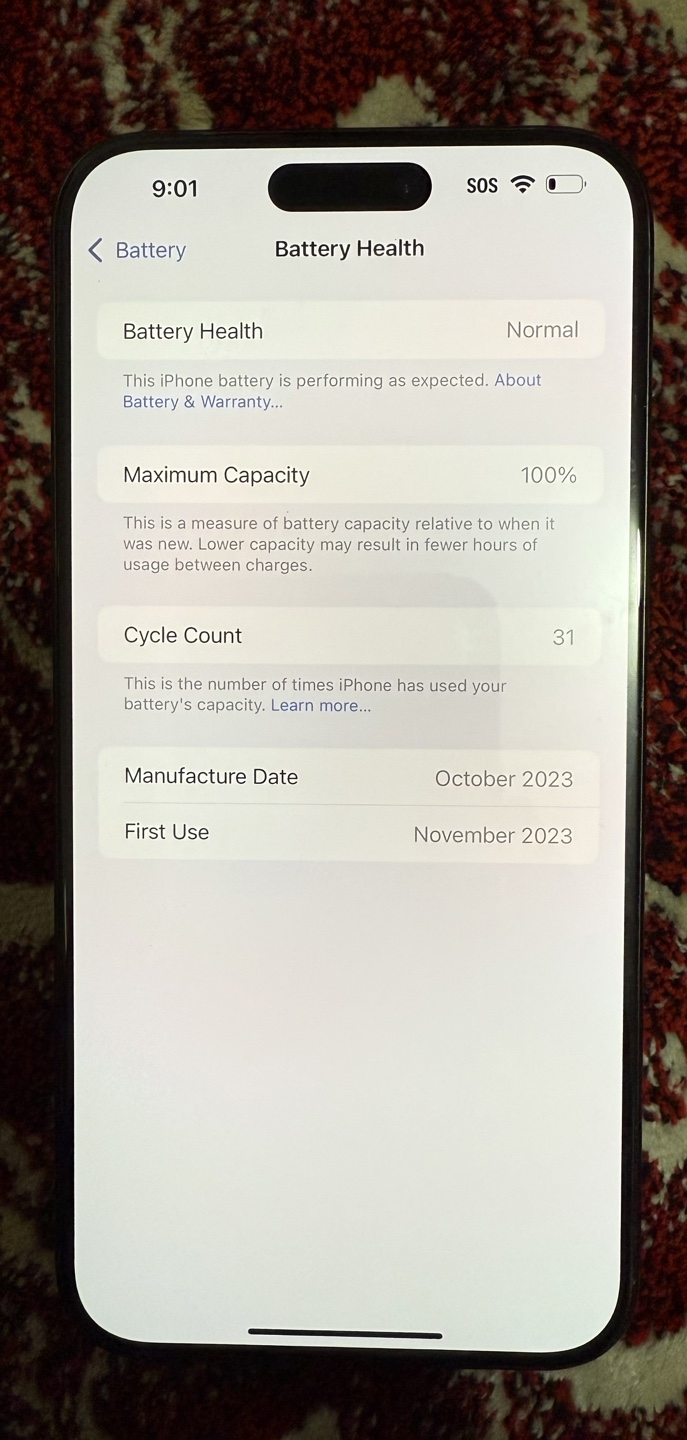 iPhone 15 Pro Max 256GB - Like New - photo 2