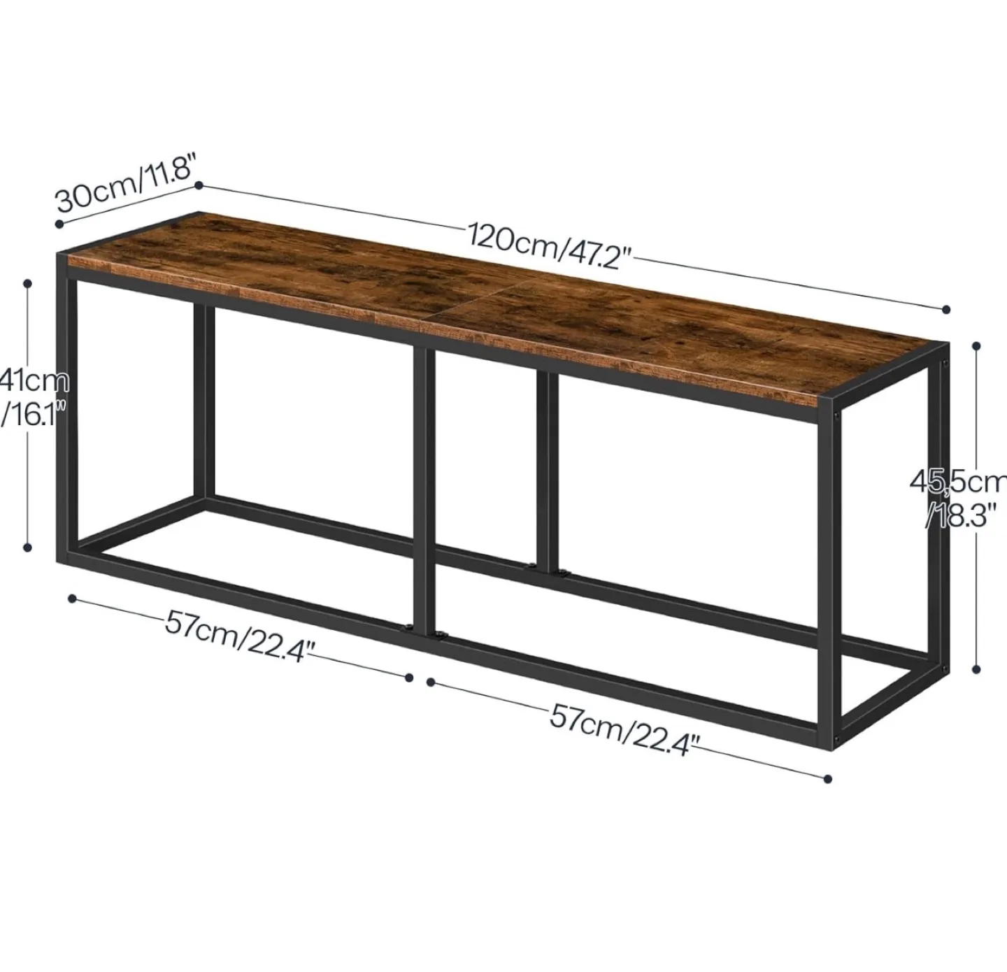 Brand new Dining Bench, 120 cm Table Bench image indicator(3)