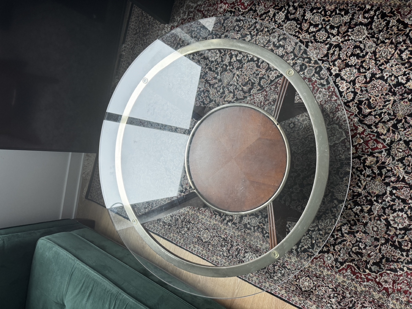 Mid-Century Modern Glass Coffee Table - photo 3