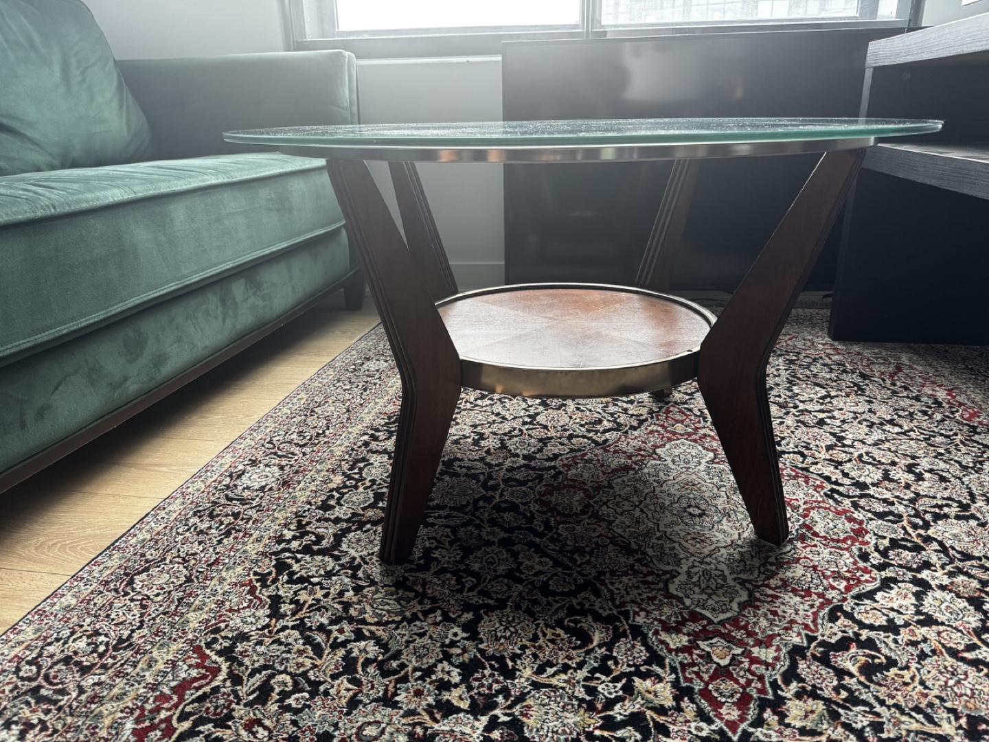 Mid-Century Modern Glass Coffee Table - photo 4
