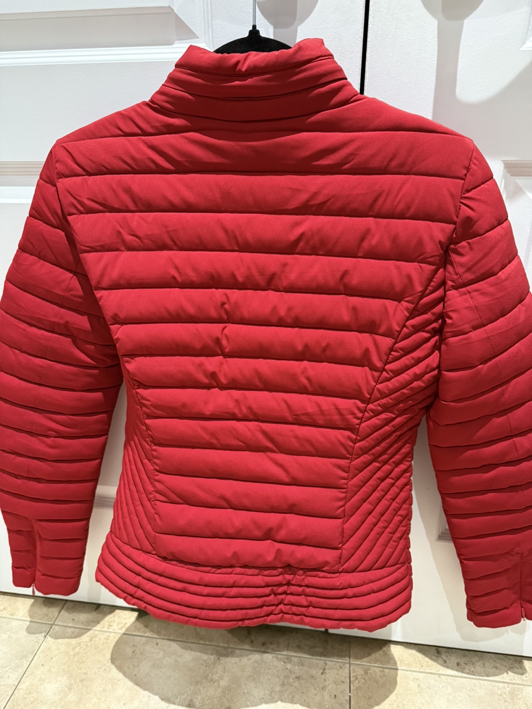 Women's Red Guess Puffer Jacket - photo 2