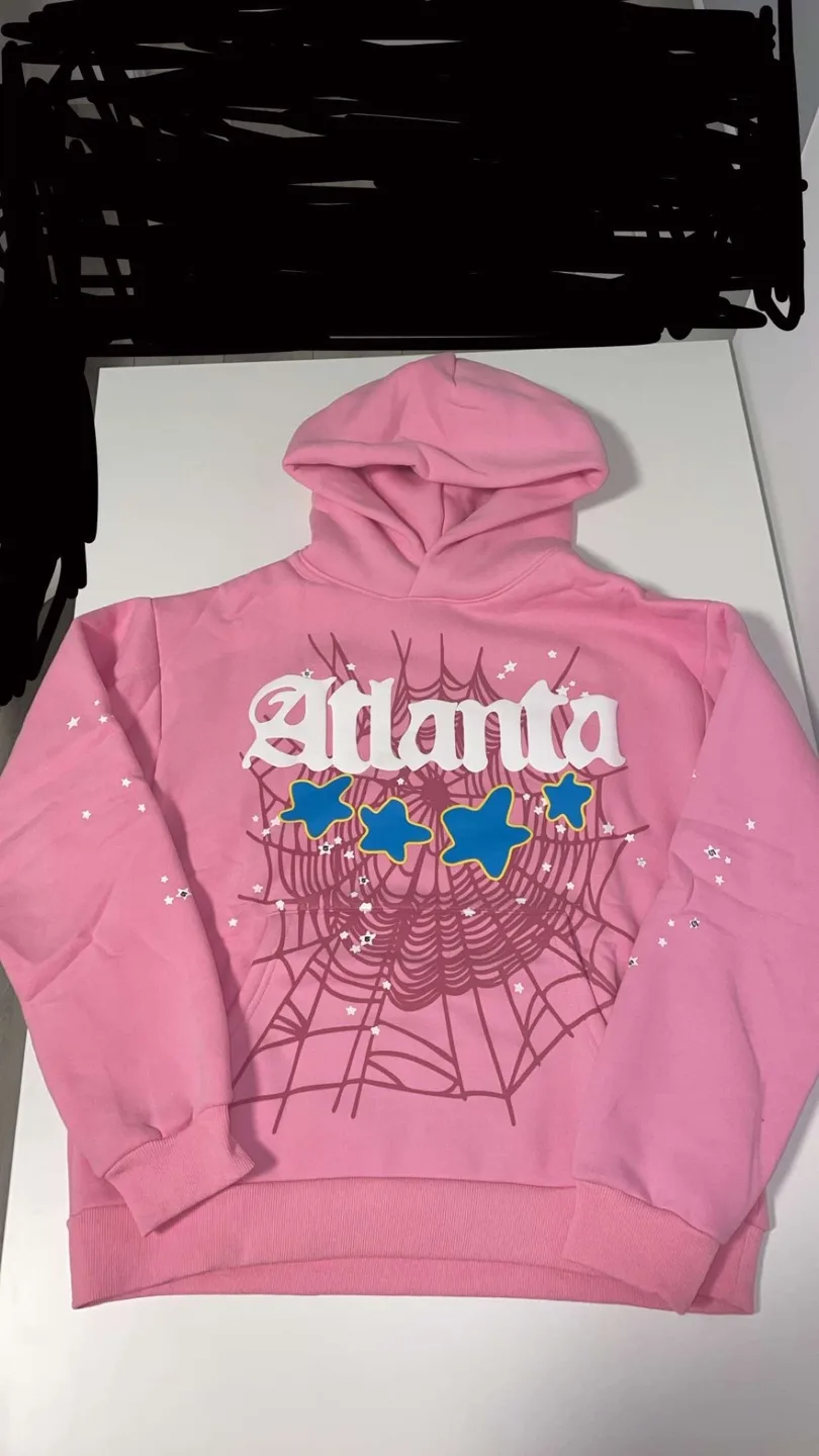 Pink Atlanta Hoodie - Size Medium image indicator(2)