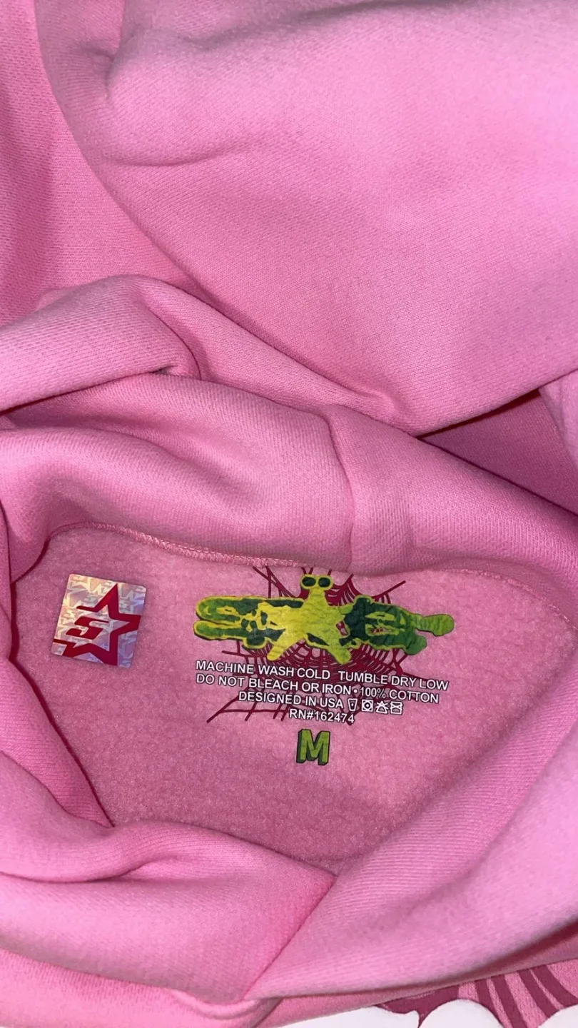 Pink Atlanta Hoodie - Size Medium image indicator(3)