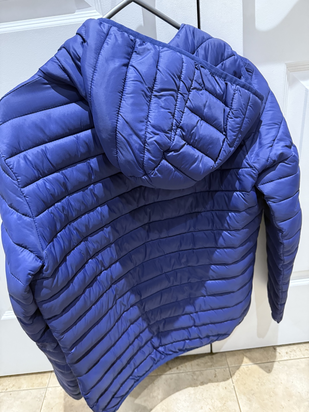 Guess Men's Blue Puffer Jacket with Hood - photo 2