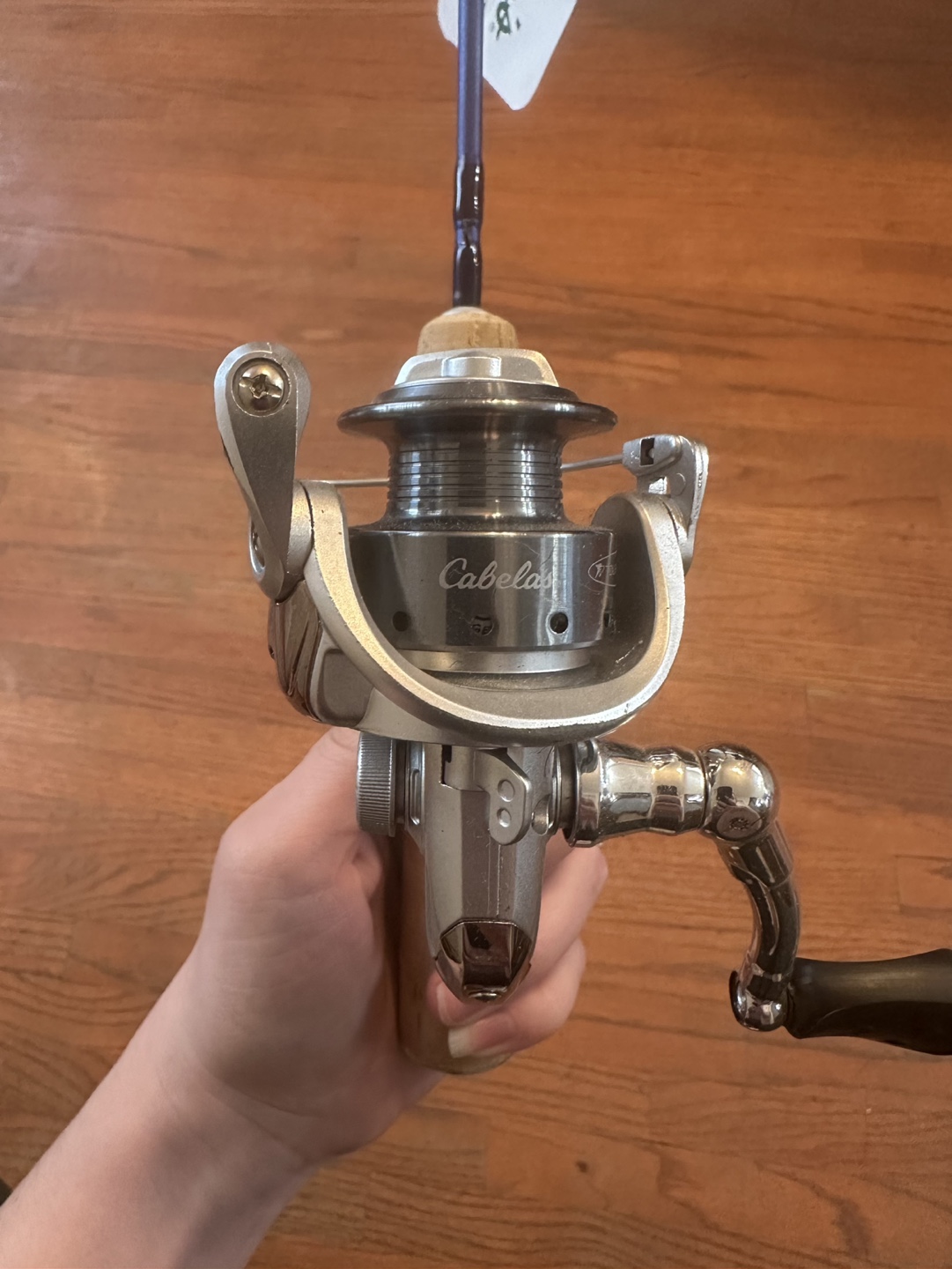 Cabela's Tourney Trail Ice Combo Fishing Rod and Reel - photo 2