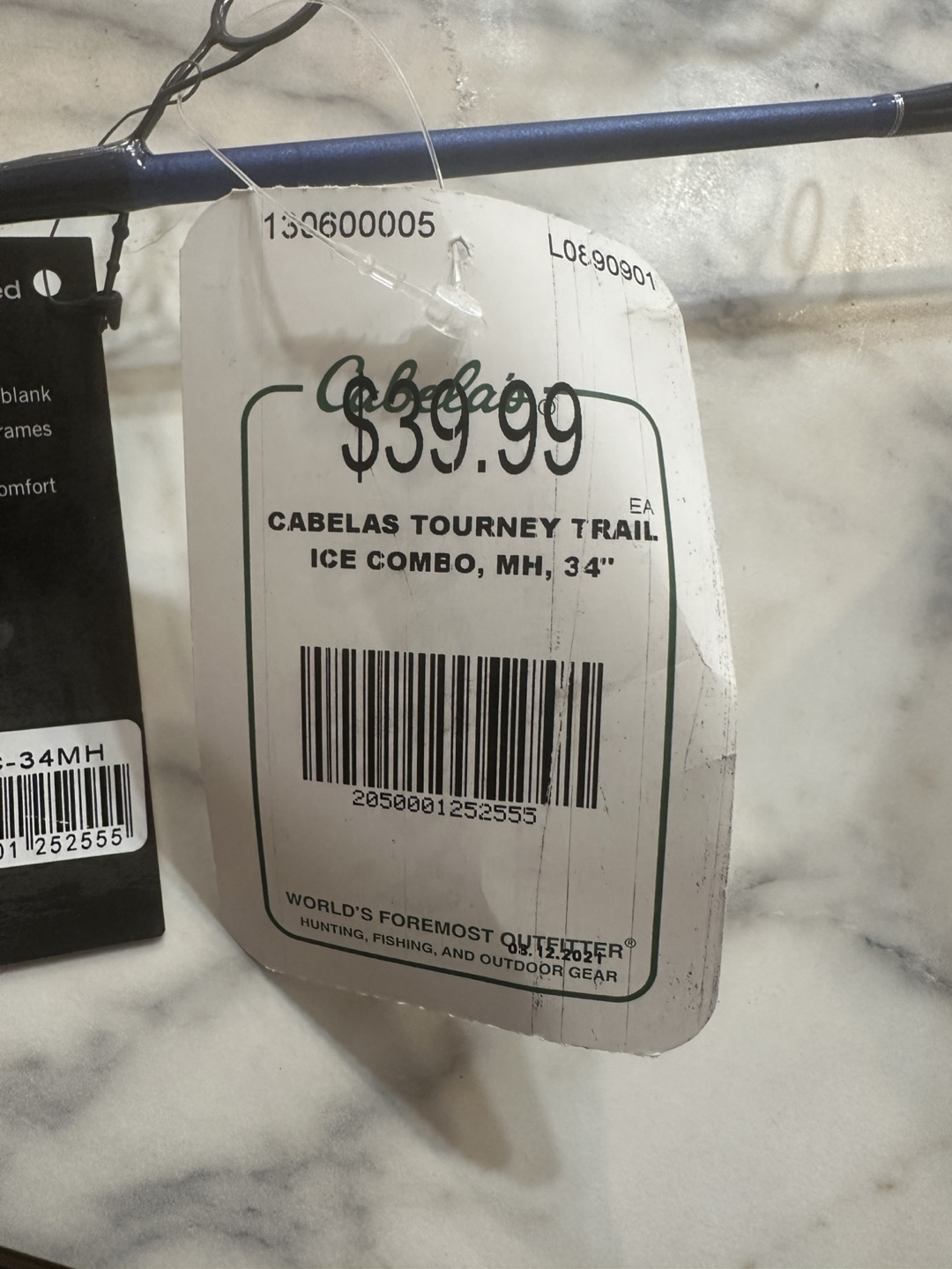 Cabela's Tourney Trail Ice Combo Fishing Rod and Reel - photo 5