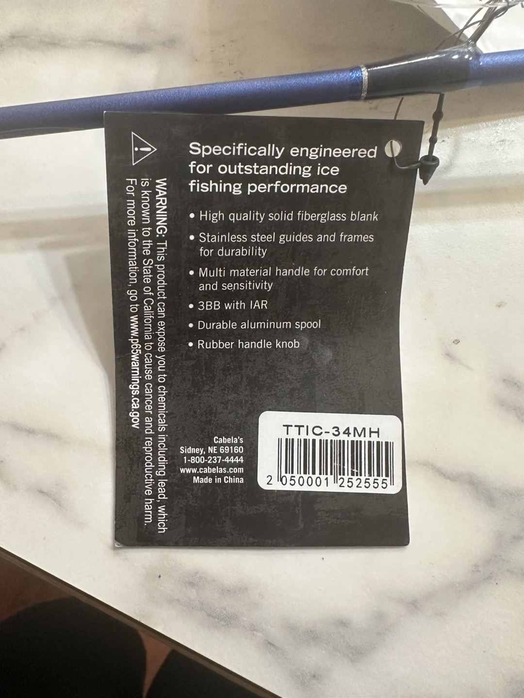Cabela's Tourney Trail Ice Combo Fishing Rod and Reel - photo 4