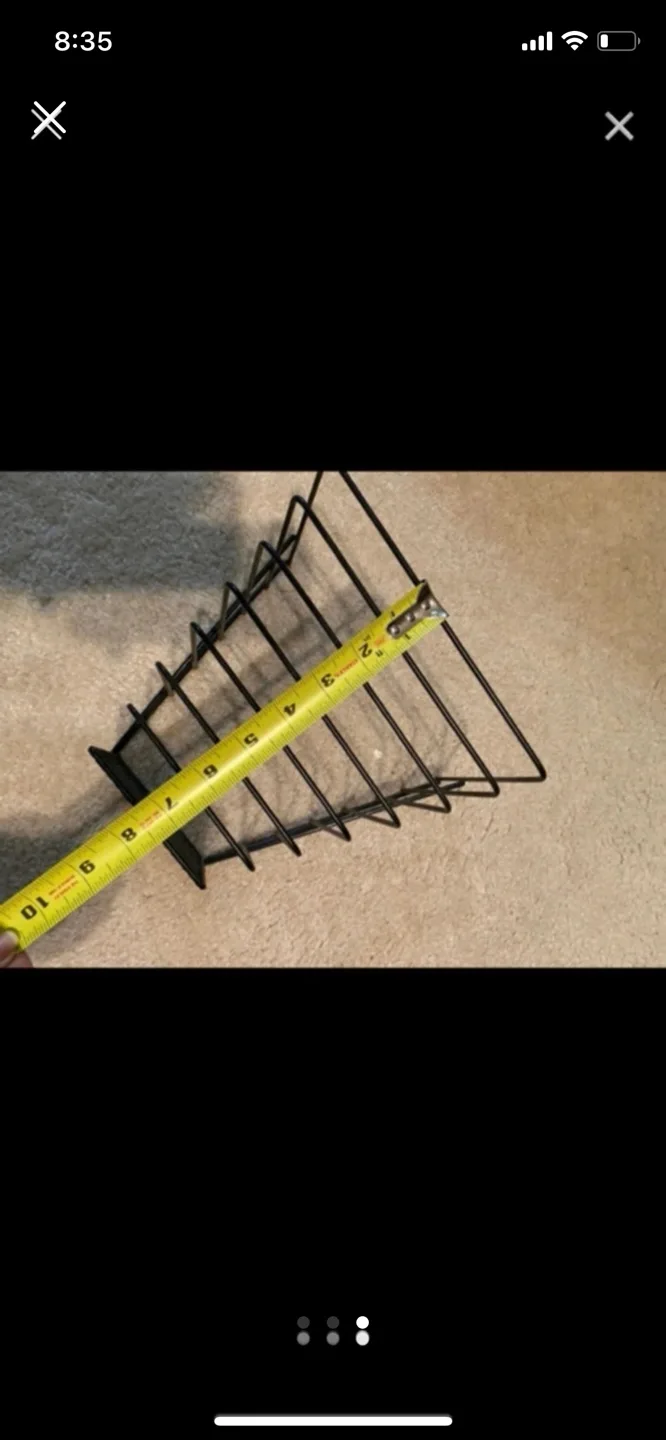 Black Metal Magazine/File Holder image indicator(3)