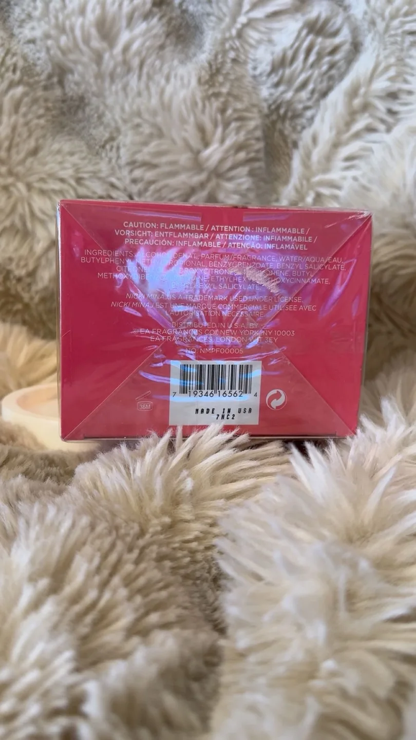 New Sealed Box Of Nicki Minaj Perfume 50mL image indicator(4)