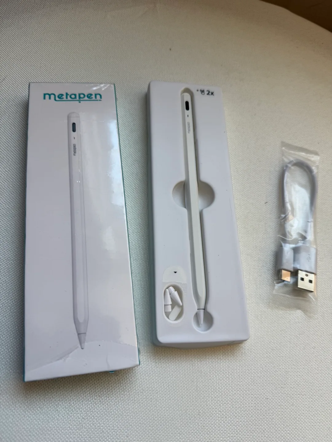 Metapen A8 Stylus for iPad - White image indicator(5)