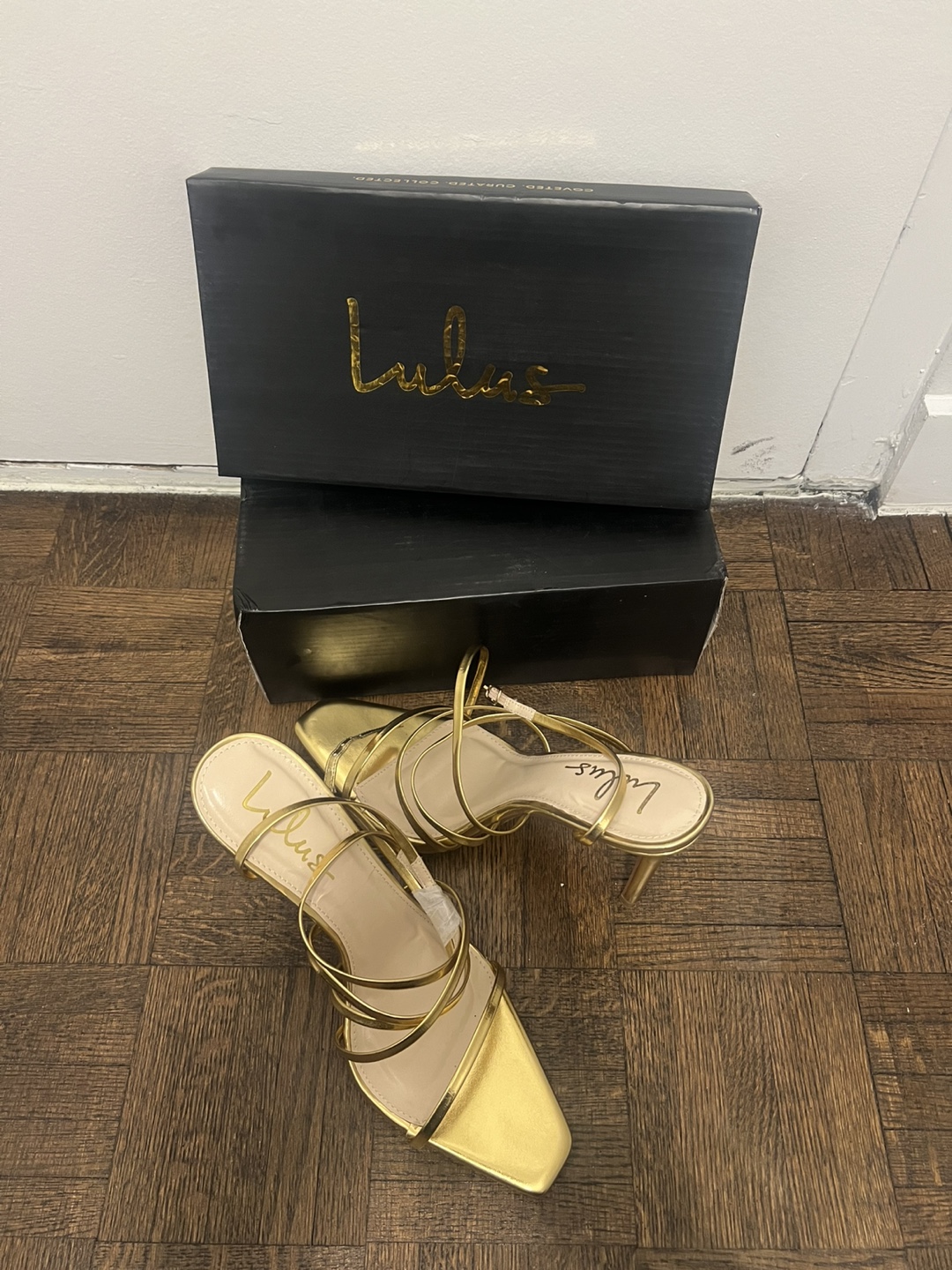 Lulus Gold Stiletto Heels - photo 4