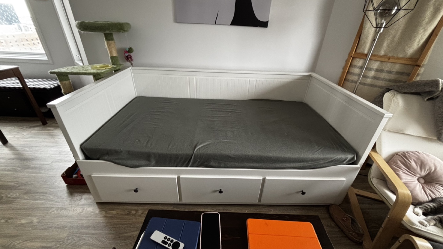 IKEA Daybed with Three Drawers