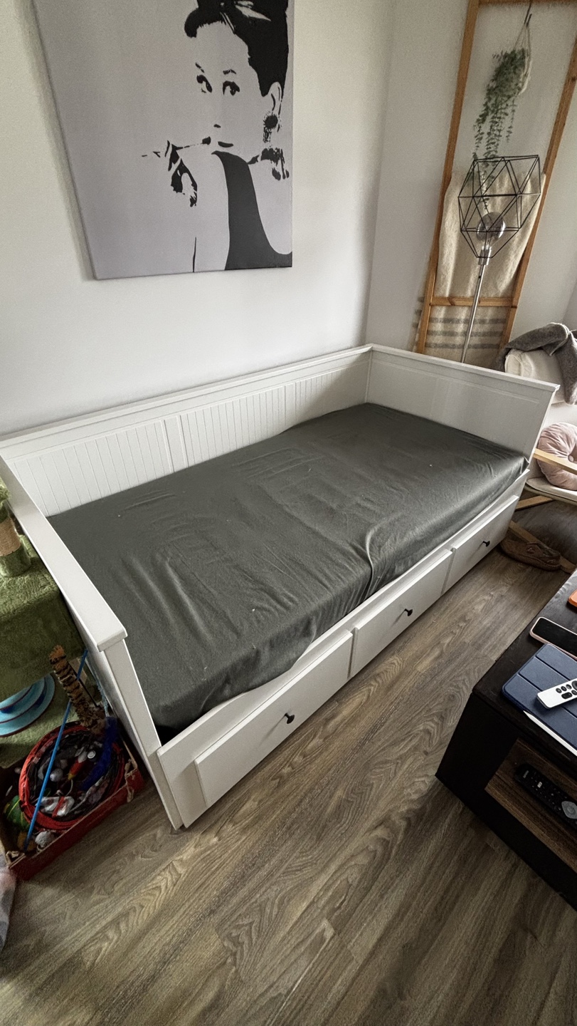 IKEA Daybed with Three Drawers - photo 2