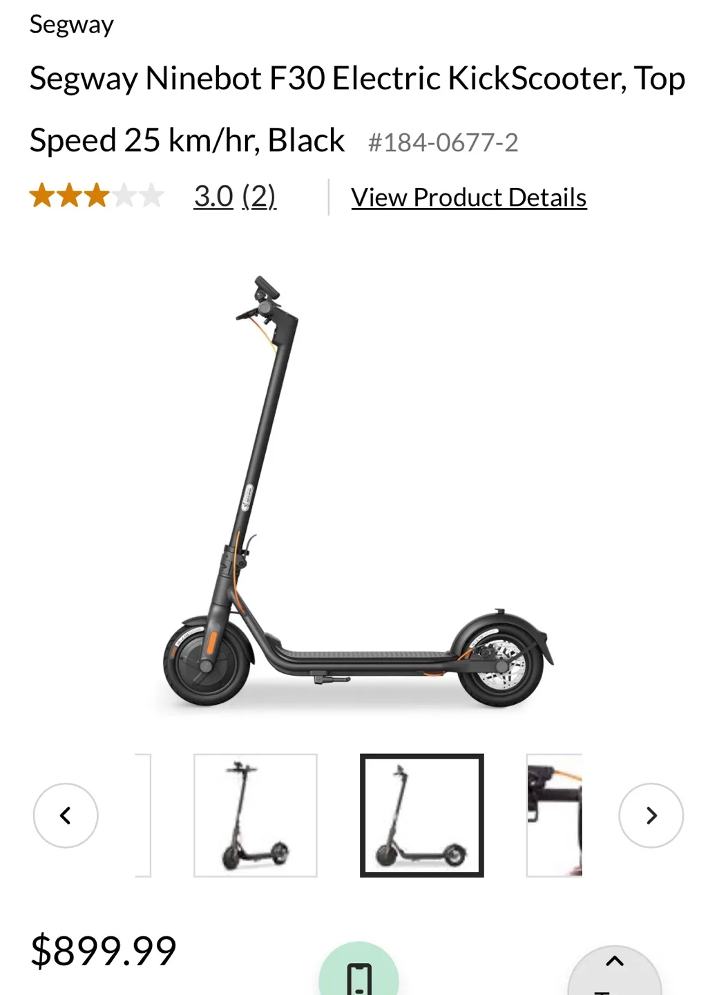 Segway Ninebot F30 Electric Scooter Replacement Tire image indicator(3)