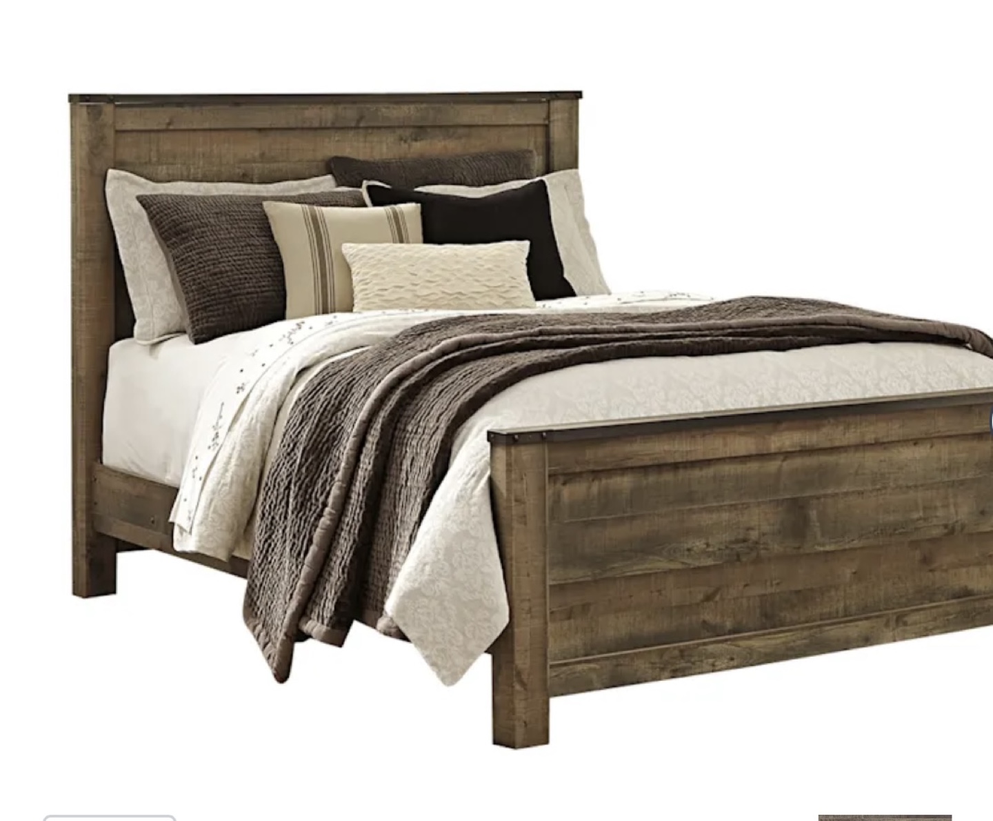 Queen Size Farmhouse Style Bed Frame - photo 2