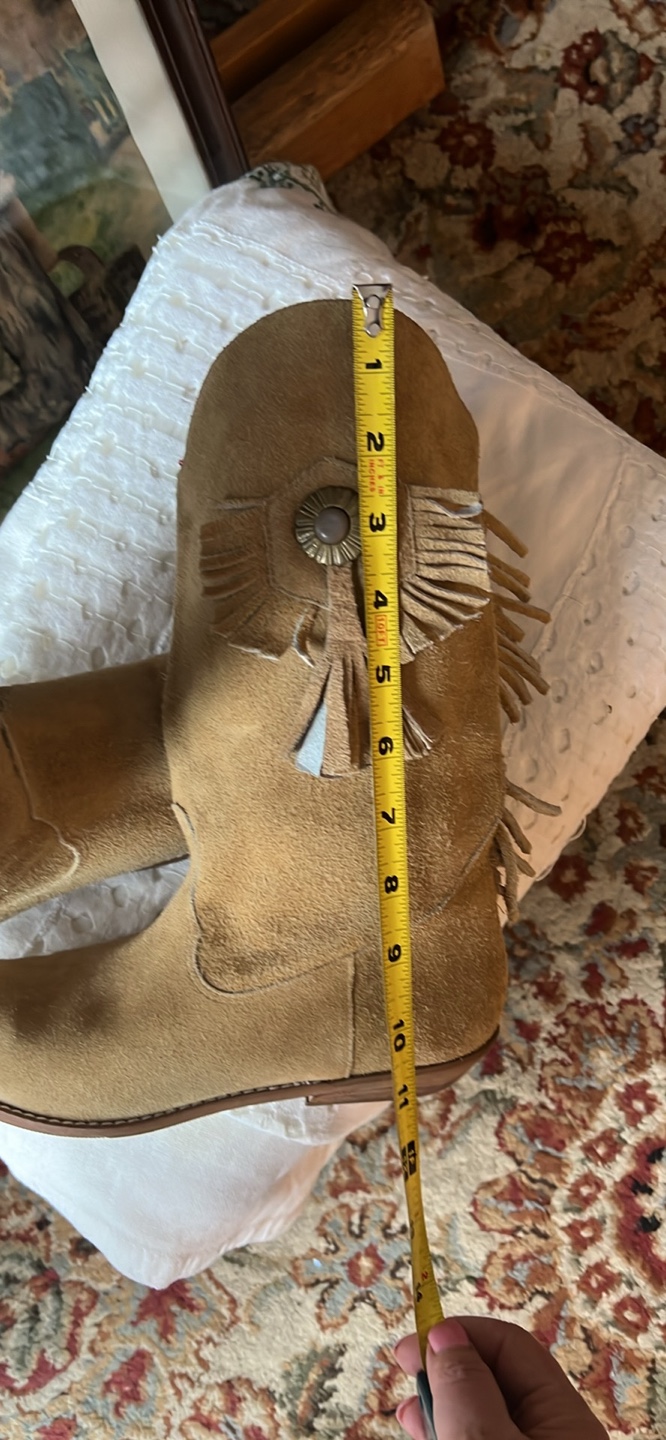 Vintage Westies Suede Fringed Boots - photo 3