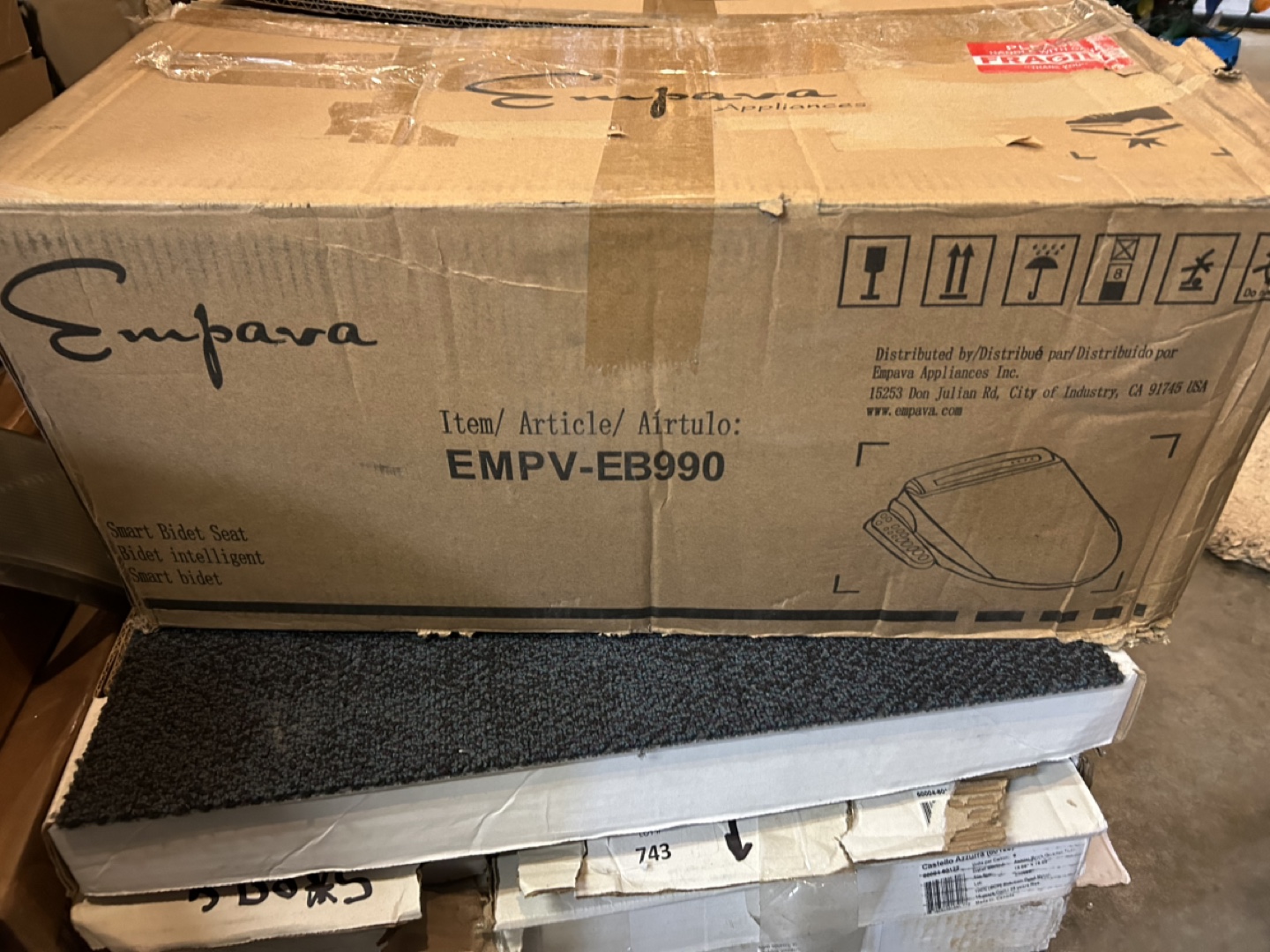 New Empava Smart Bidet Toilet Seat - EMPV-EB990 - photo 2