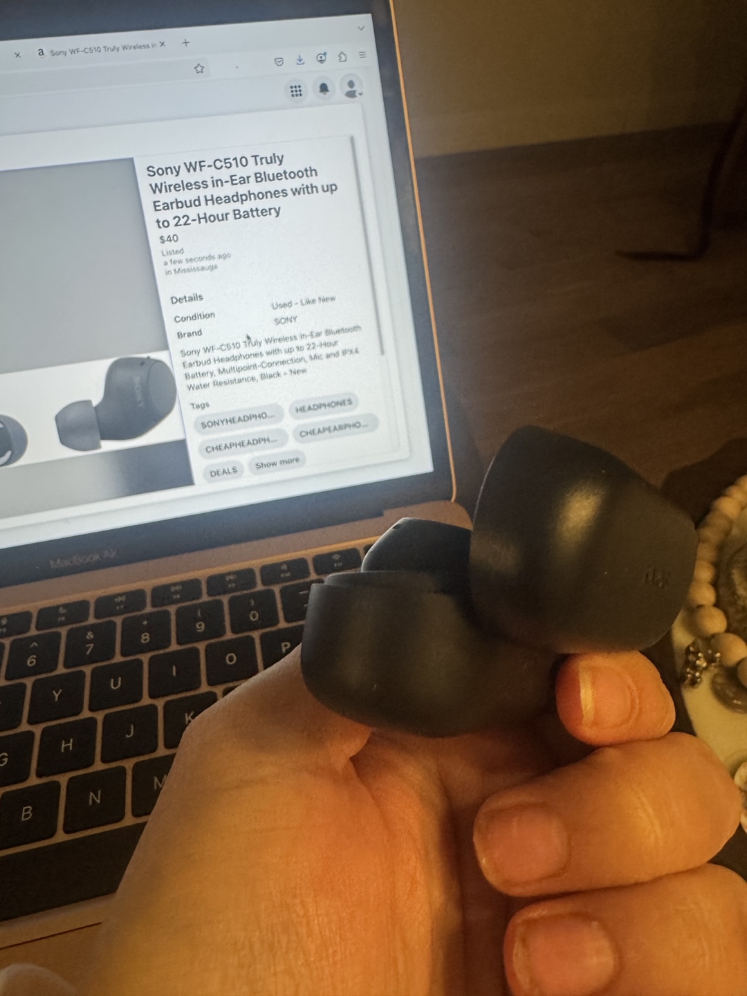 Sony WF-C510 Truly Wireless Earbud Headphones - photo 4