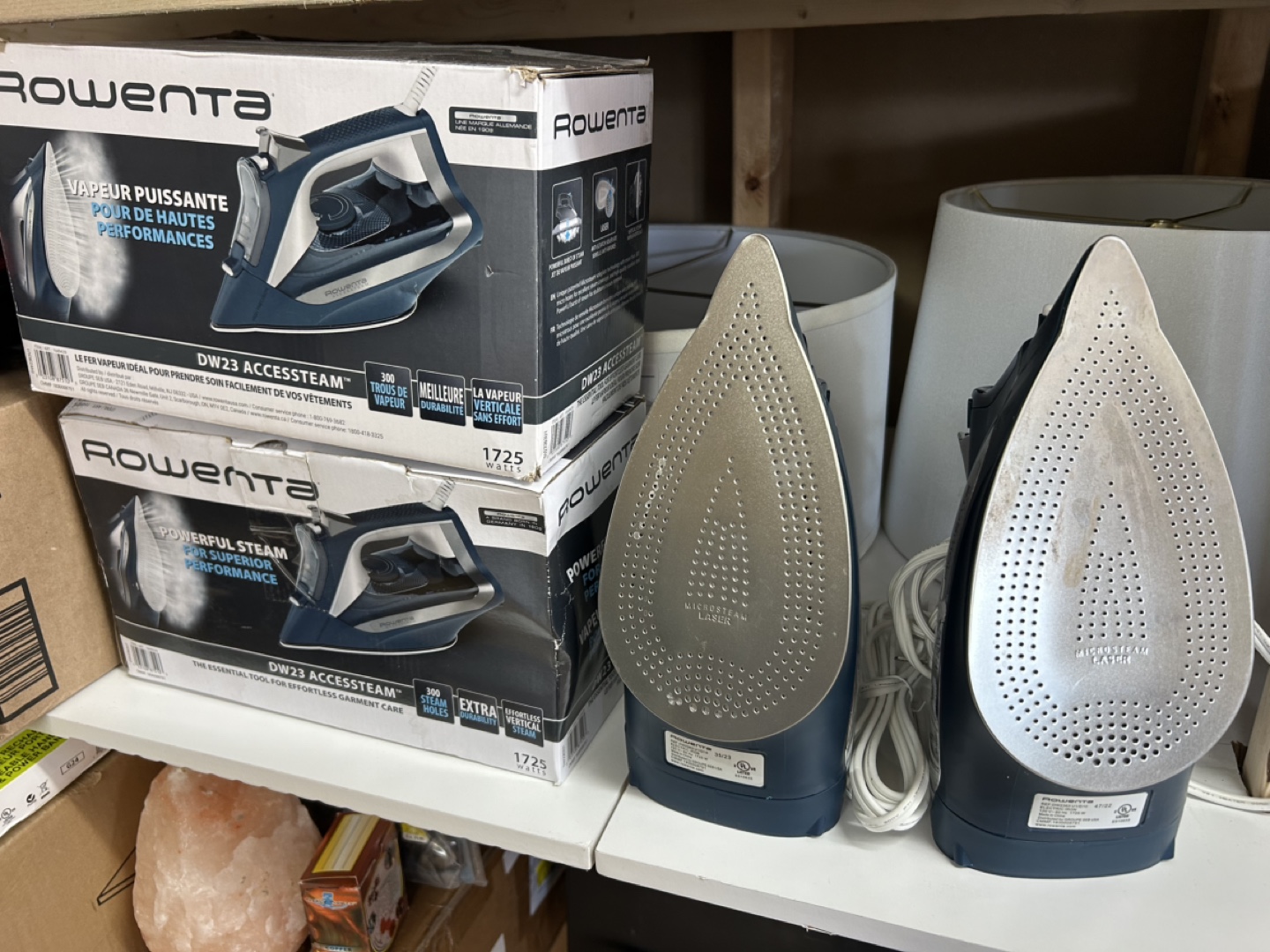 Rowenta DW23 AccesSteam Iron - 2 Pack