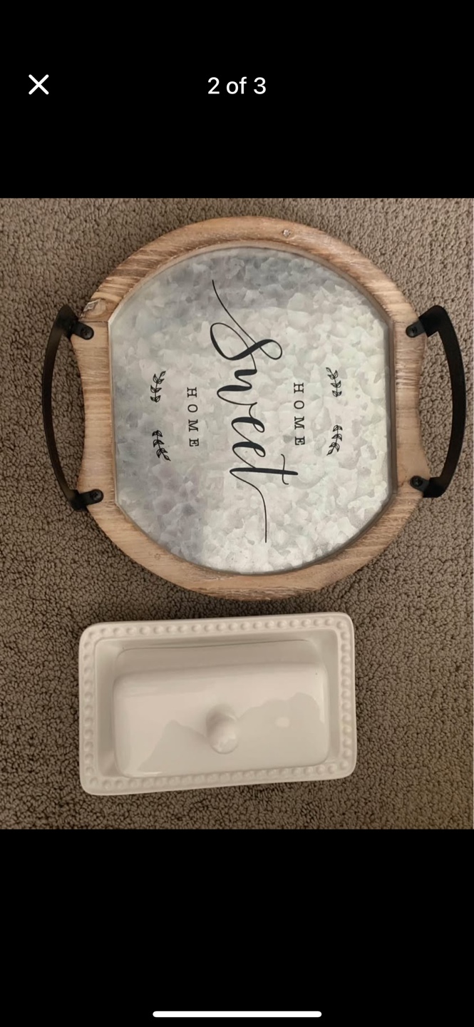Home decor or serving platter - photo 2