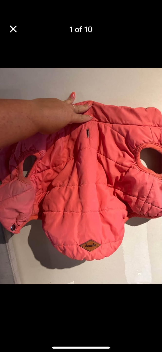 Mixed lot of used pet clothes