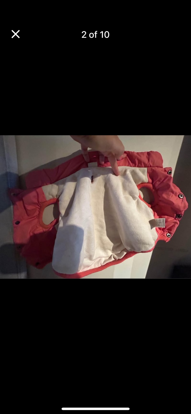 Mixed lot of used pet clothes - photo 2