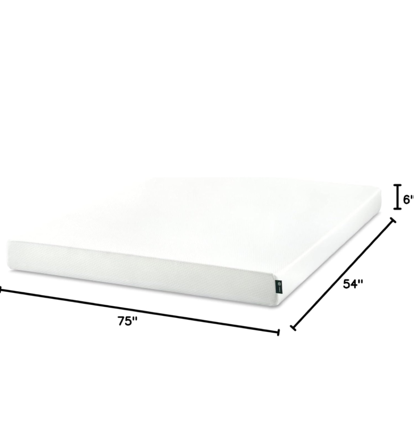 Zinus 6 Inch Green Tea Memory Foam Mattress - photo 4