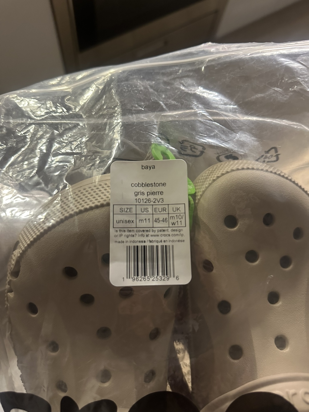 Crocs Bayas - Cobblestone - Unisex Size M11 - photo 3