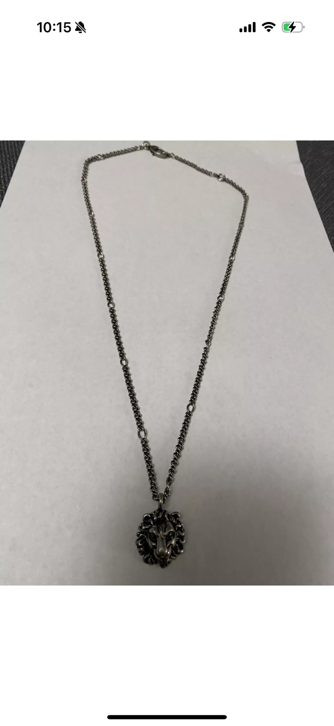 Gucci Lion Head Necklace - photo 3