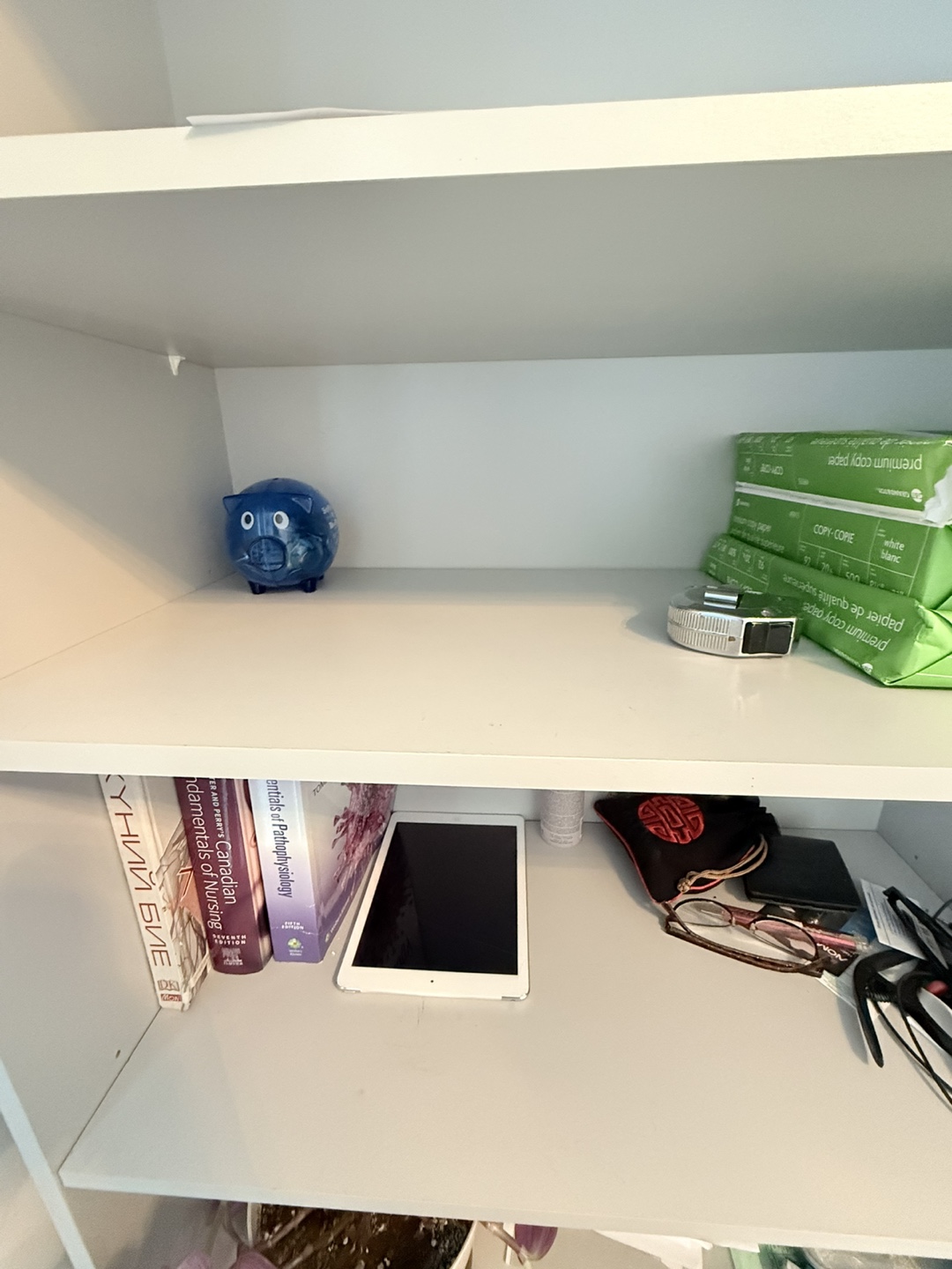 Grey Bookcase with Two doors( two layers inside) - photo 2