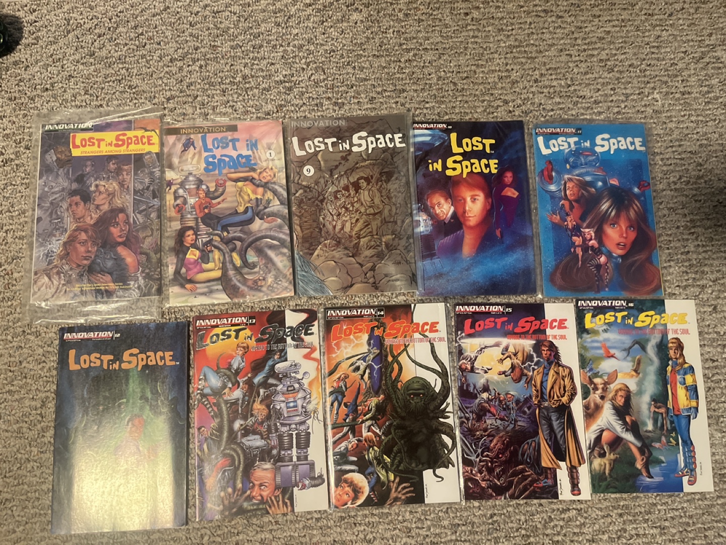 Lost in Space Comic Books - 10 books