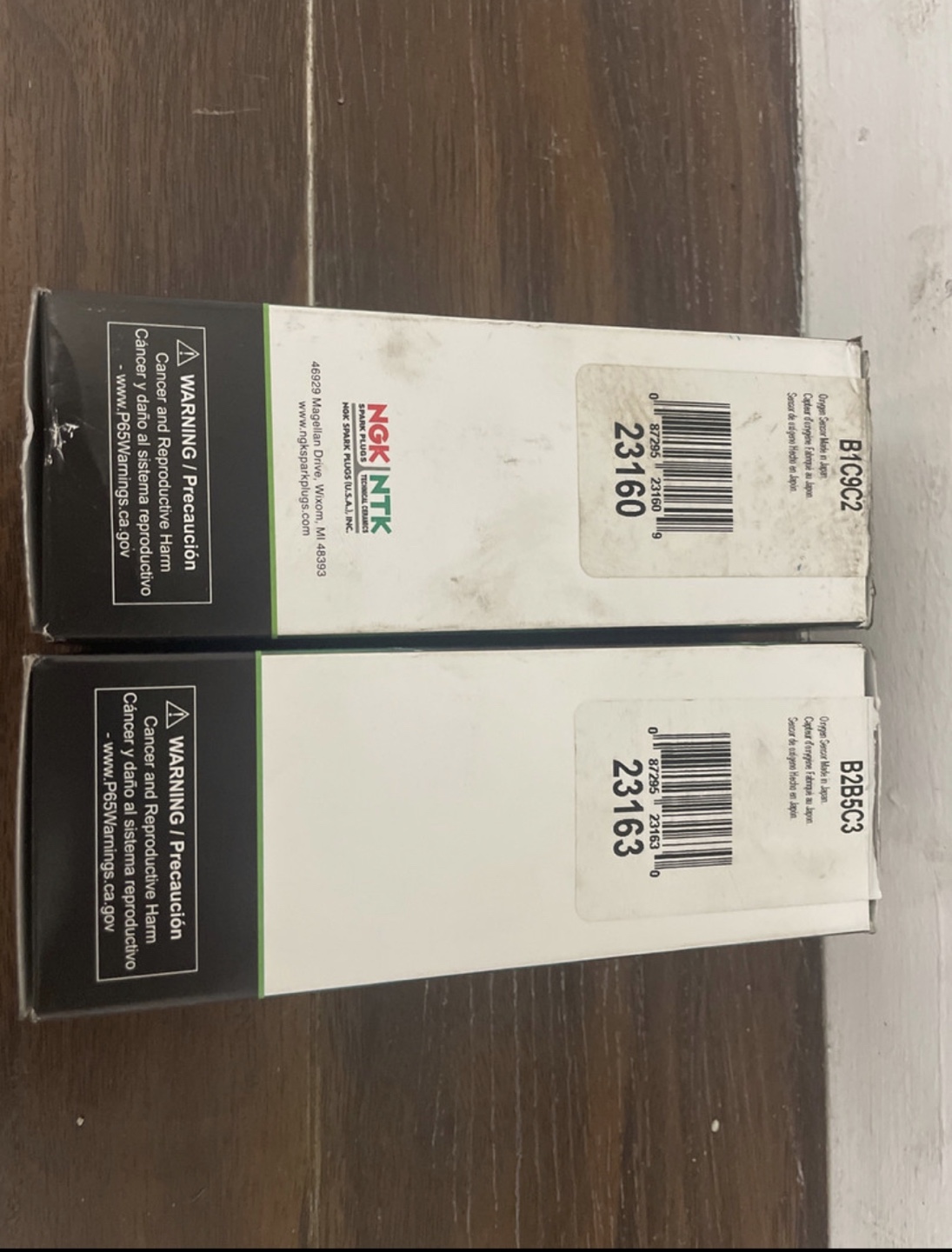 New NTK Oxygen Sensors 23160 and 23163 - photo 2