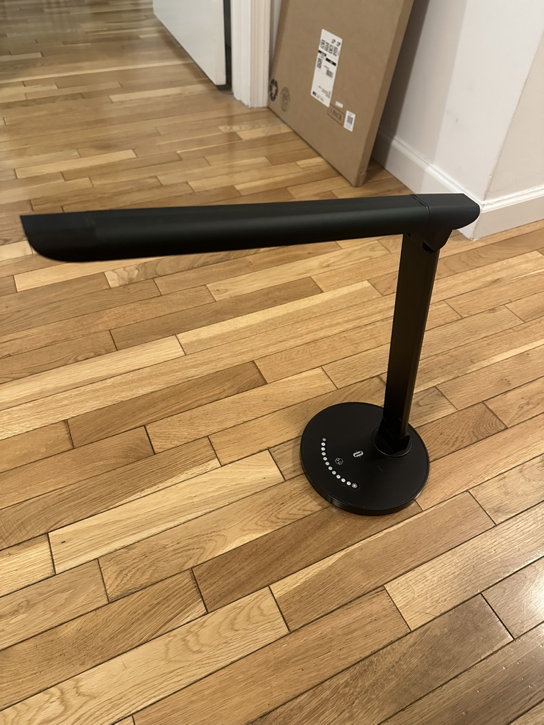 Slim LED Desk Lamp - Black