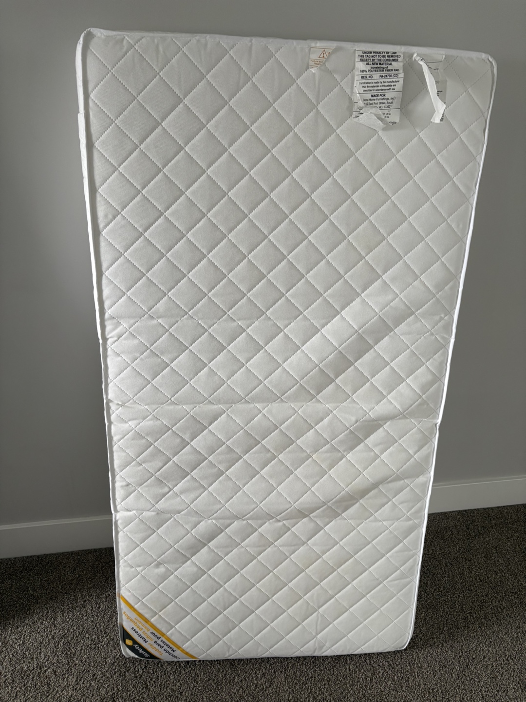 Safety 2-in-1 baby crib and Toddler Mattress - photo 2