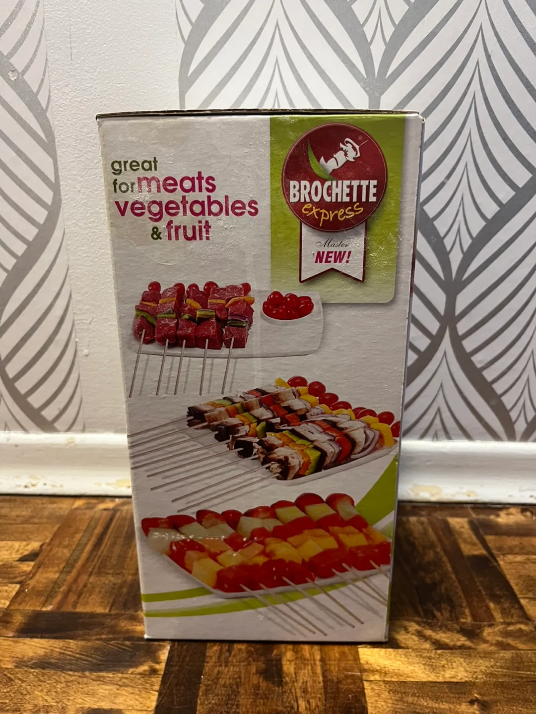 Brochette Express Skewer Maker with 20 Bamboo Skewers image indicator(2)