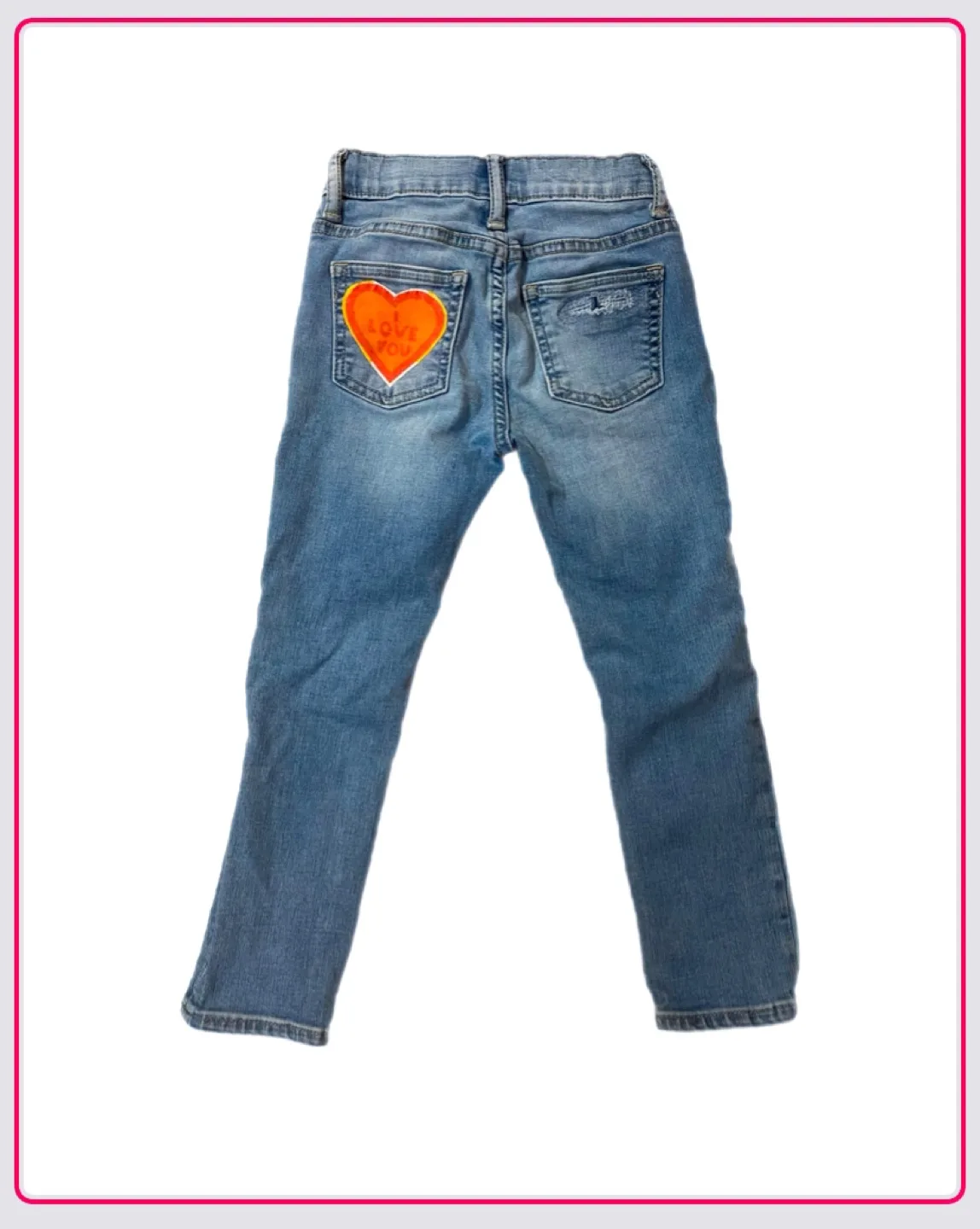 Gap Kids Size 5 Jeans with Vintage Patches image indicator(2)