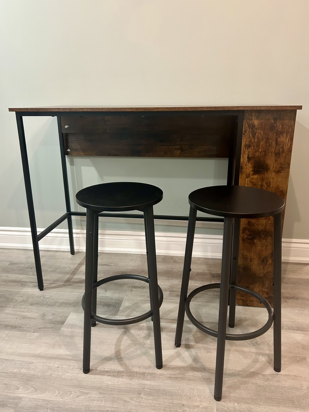 Dining Set (Extendable foldable table and 2 bar stools) - photo 2