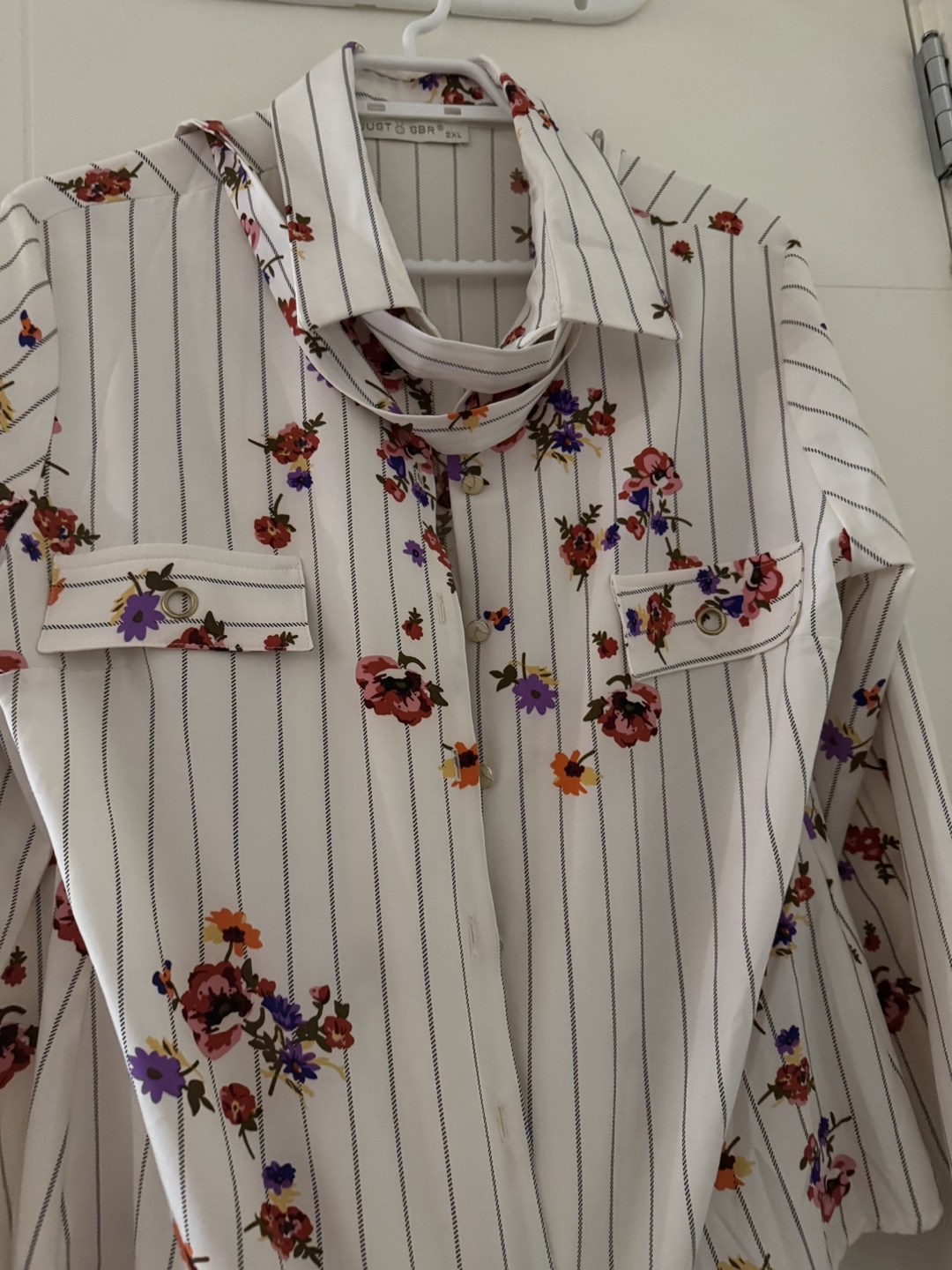 Women’s SBR Floral Print Blouse - 2XL - photo 2