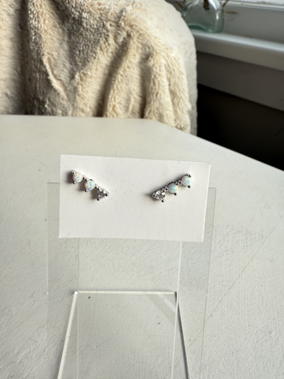 Park and Buzz Opal Sterling Silver Earrings - photo 2