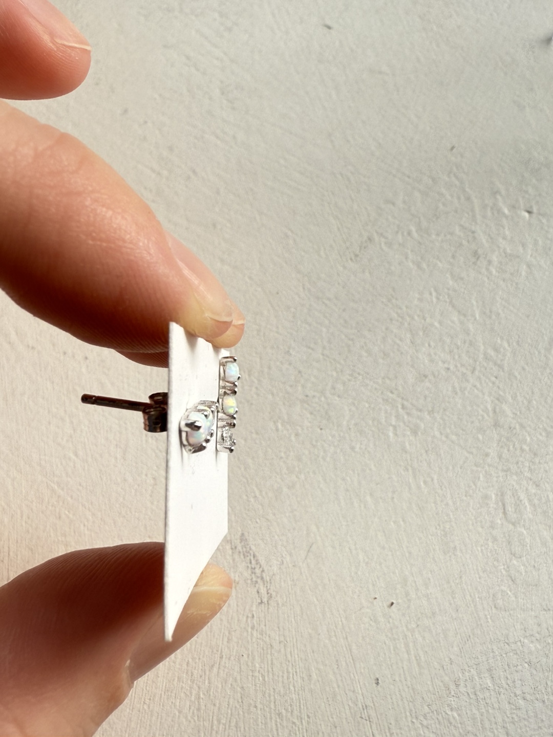 Park and Buzz Opal Sterling Silver Earrings - photo 4
