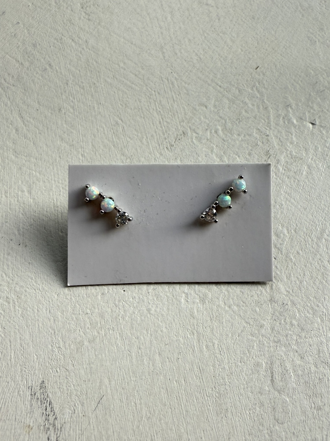 Park and Buzz Opal Sterling Silver Earrings - photo 3